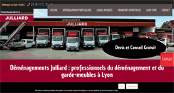 Desktop Screenshot of demenagements-julliard.com